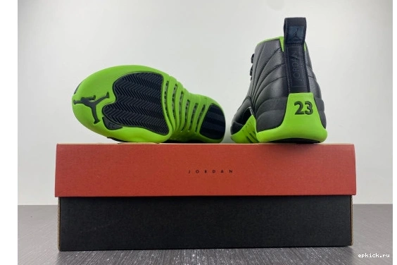 Rep EP GREEN AJ12 12 BLACK Jordan DOF FLIGHT 0216